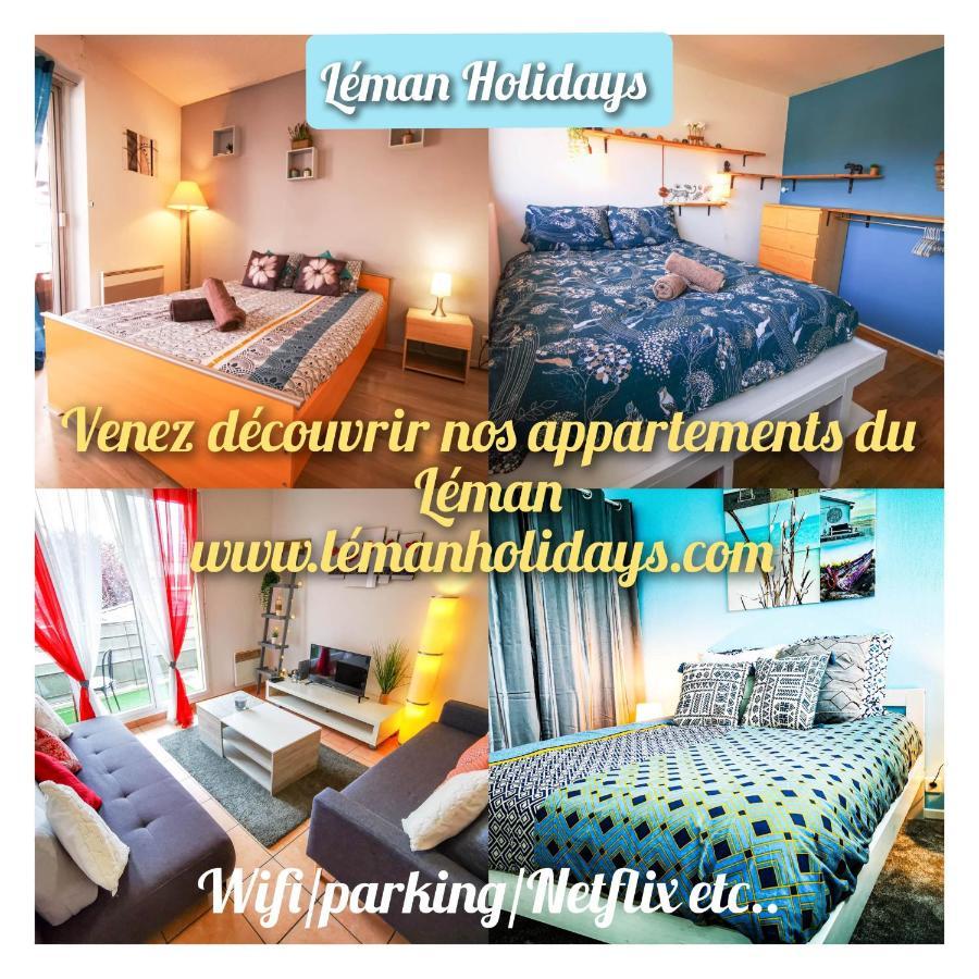 Ferienwohnung Leman Holidays - Le Coquelicot Thonon-les-Bains Exterior foto